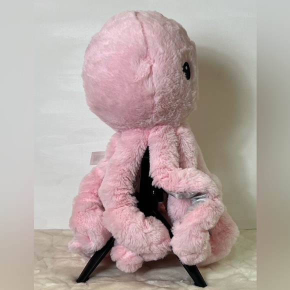 Octopus Pink Silver Plush Stuffed Animal Walgreens Soft Sea Creature Ocean Life - Picture 3 of 13